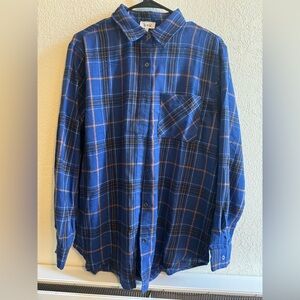La miel flannel button up shirt